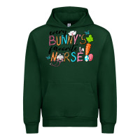 Forest Green Every Bunnys Favorite Nurse Urban Hoodie - RanaPortraitStore