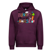 Mauve Wine Every Bunnys Favorite Nurse Urban Hoodie - RanaPortraitStore