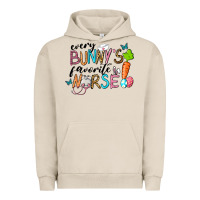 Pigment French Oak Every Bunnys Favorite Nurse Urban Hoodie - RanaPortraitStore