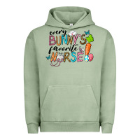 Pigment Oil Green Every Bunnys Favorite Nurse Urban Hoodie - RanaPortraitStore