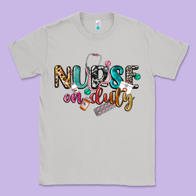 Nurse On Duty Classic Tee Designed By Cowgirlartshop