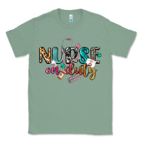 Sage Nurse on duty Classic Tee - CowGirlArtShop