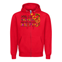 Red feed me churros and tell me i am pretty Zipper Hoodie - AdoDesignShop