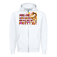 White feed me churros and tell me i am pretty Zipper Hoodie - AdoDesignShop
