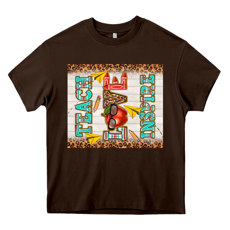 Teach Love Inspire Heavy Core Tee by TumblerDesignByShophia | Teevron
