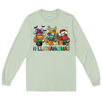 Matcha hallothanksmas trucks Long Sleeve Tee - FaDigitalArtStudio
