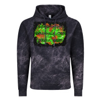 Cloud Black halloween leopard lines background Vintage Hoodie - BundleAndBundleShop