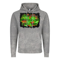 Cloud Rock halloween leopard lines background Vintage Hoodie - BundleAndBundleShop
