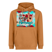 Meerkat be savage not average Heavyweight Hoodie - JahusDesignShop