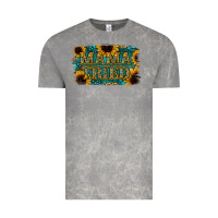Cloud Rock Sunflower Serappe Turquoise Gemstone Mama Tried Vintage Tee - Jasminsmagicworld