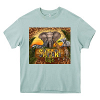 Arona safari life Heavy Core Tee - TumblerDesignByShophia