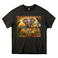 Asphalt safari life Heavy Core Tee - TumblerDesignByShophia