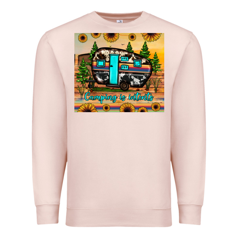 Camping Is Intents Premium Sweatshirt by JahusDesignShop | Teevron