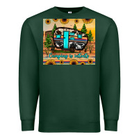 Sports Green camping is intents Premium Sweatshirt - JahusDesignShop