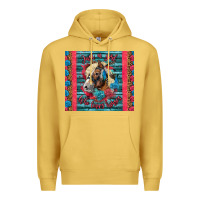 Antique Gold Just A Girl Who Loves Horses Premium Hoodie - LillyAllenDesigns