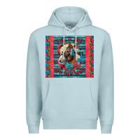 Blue Mist Just A Girl Who Loves Horses Premium Hoodie - LillyAllenDesigns