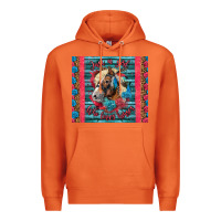 Carrot Just A Girl Who Loves Horses Premium Hoodie - LillyAllenDesigns