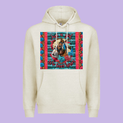 Just A Girl Who Loves Horses Premium Hoodie Designed By Lillyallendesigns