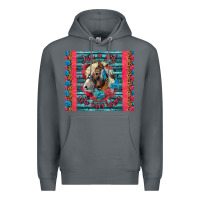 Rock Just A Girl Who Loves Horses Premium Hoodie - LillyAllenDesigns