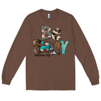 Chestnut Be Salty Long Sleeve Tee - FaDigitalArtStudio