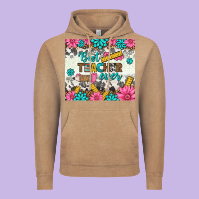 Best Teacher Ever Tumbler Vintage Hoodie Designed By Bundleandbundleshop