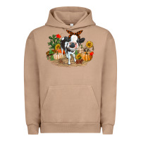 Pigment Burro Fall baby cow Urban Hoodie - RanaPortraitStore