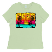 Matcha summer vibes Ladies Tee - CowCowDesign