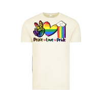 Vintage Arctic Peace love Pride Vintage Tee - FaDigitalArtStudio