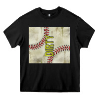 Black dirty baseball Heavy Core Tee - TumblerDesignByShophia