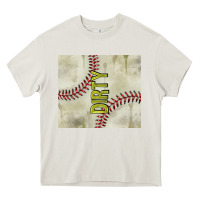 Cream dirty baseball Heavy Core Tee - TumblerDesignByShophia