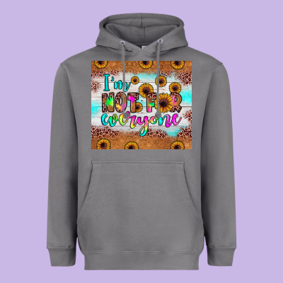 I'm Not For Everyone Heavyweight Hoodie Designed By Jahusdesignshop