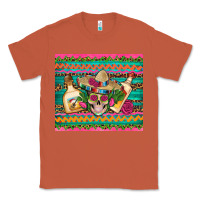 Copper mexican tequila skull roses cactus sombrero Classic Tee - Artiststas