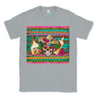 Heather Grey mexican tequila skull roses cactus sombrero Classic Tee - Artiststas
