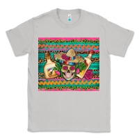 Moon Dust mexican tequila skull roses cactus sombrero Classic Tee - Artiststas