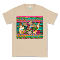 Mushroom mexican tequila skull roses cactus sombrero Classic Tee - Artiststas