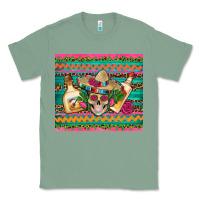 Sage mexican tequila skull roses cactus sombrero Classic Tee - Artiststas