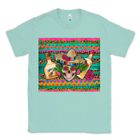 Seafoam mexican tequila skull roses cactus sombrero Classic Tee - Artiststas