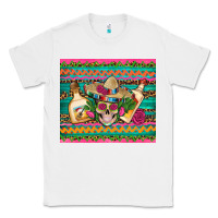 White mexican tequila skull roses cactus sombrero Classic Tee - Artiststas
