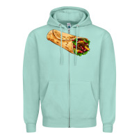 Seafoam burrito Zipper Hoodie - AdoDesignShop
