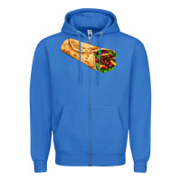 True Royal burrito Zipper Hoodie - AdoDesignShop