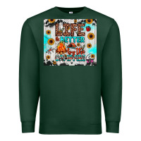 Sports Green life is better by the campfire Premium Sweatshirt - JahusDesignShop