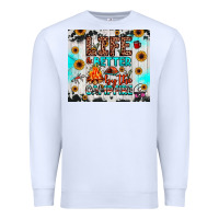 White life is better by the campfire Premium Sweatshirt - JahusDesignShop