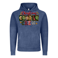 Vintage Denim Christmas cookie crew Vintage Hoodie - FaDigitalArtStudio