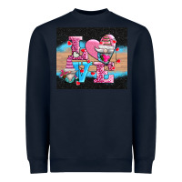 Navy v.d love gnomes Heavyweight Sweatshirt - AdoDesignShop