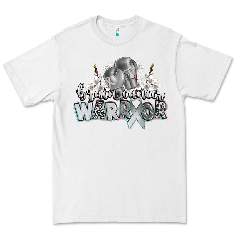 Brain Cancer Warrior Premium Tee by CowGirlArtShop | Teevron