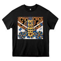 Black Cheer Heavy Core Tee - TumblerDesignByShophia