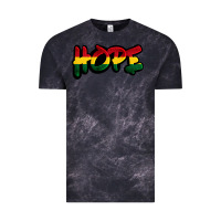 Cloud Black Juneteenth hope Vintage Tee - FaDigitalArtStudio