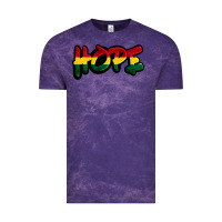 Cloud Purple Juneteenth hope Vintage Tee - FaDigitalArtStudio