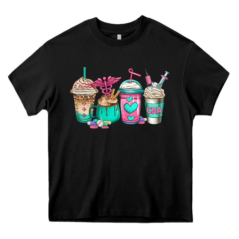 Cna Nurse Coffee Cups Heavy Core Tee by Jasminsmagicworld | Teevron