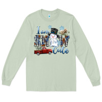 Matcha I am Snow Cute Long Sleeve Tee - FaDigitalArtStudio